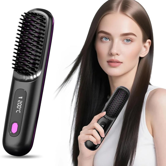 Spazzola per Capelli Lisciante Cordless