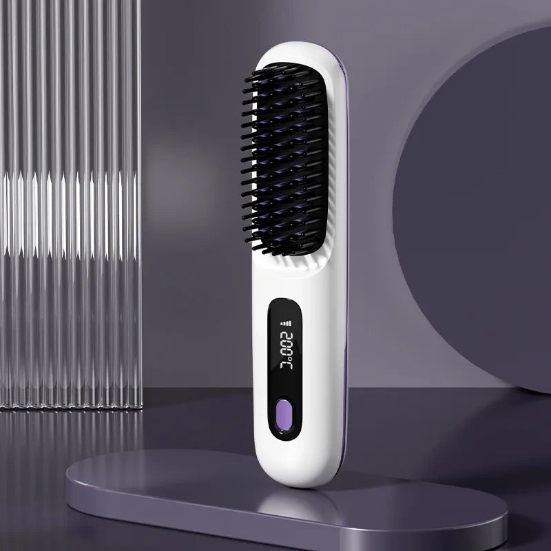 Spazzola per Capelli Lisciante Cordless