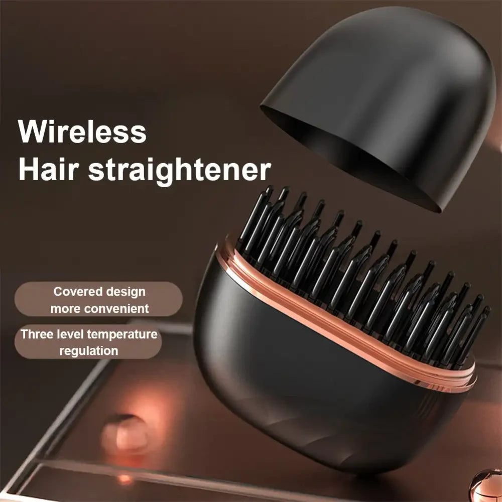 Pettine Raddrizzatore Capelli Portatile