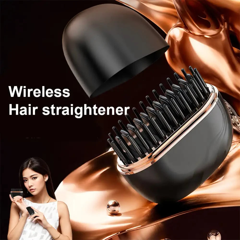 Pettine Raddrizzatore Capelli Portatile