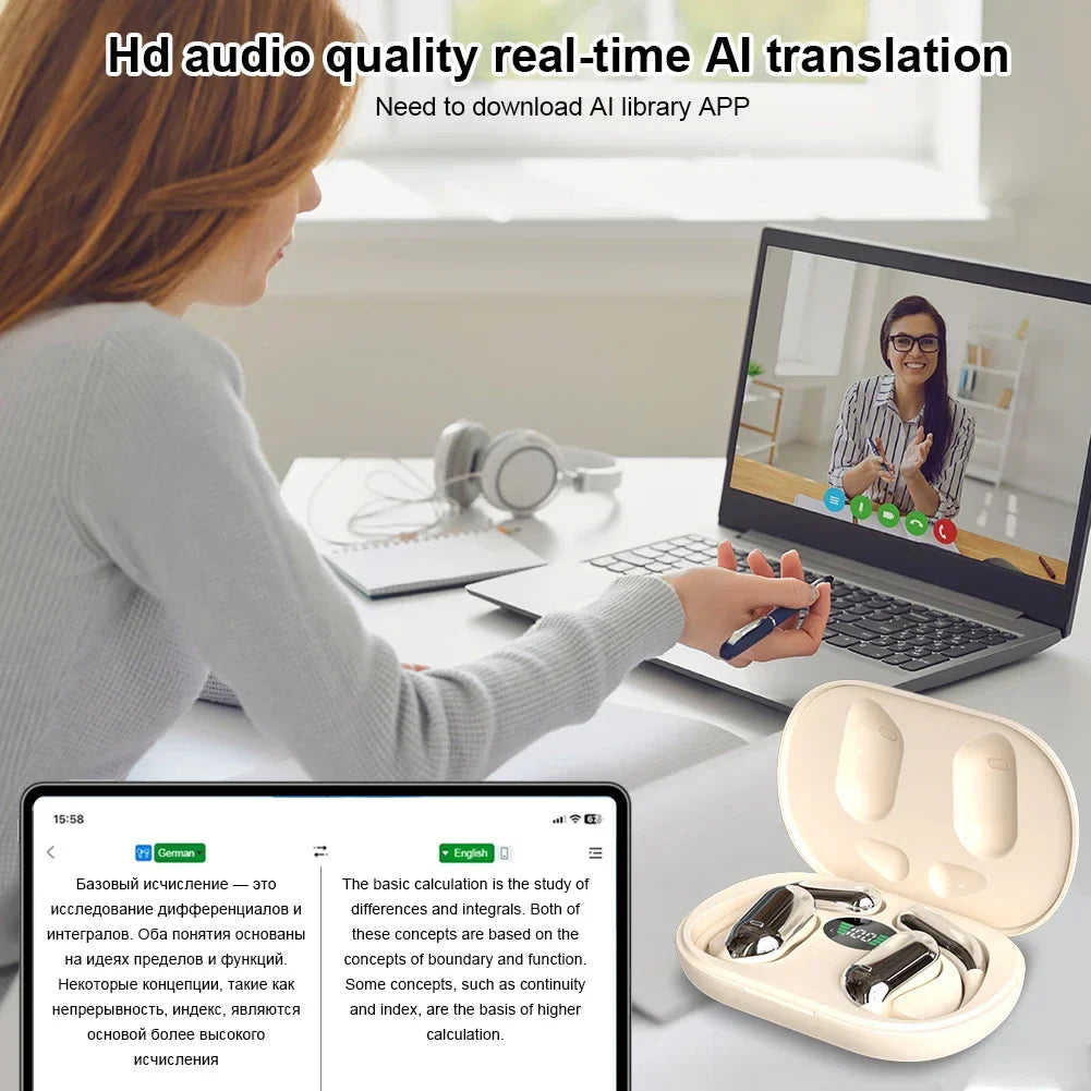 Cuffie Traduttrici Smart Bluetooth