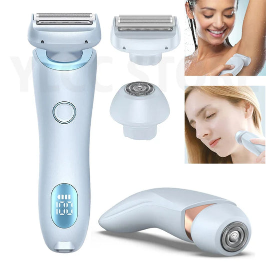 Eleganter Damenrasierer 2-in-1